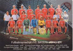 Mannschaftskarte,