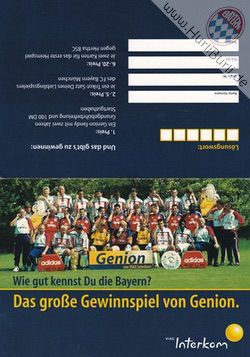 Mannschaftskarte